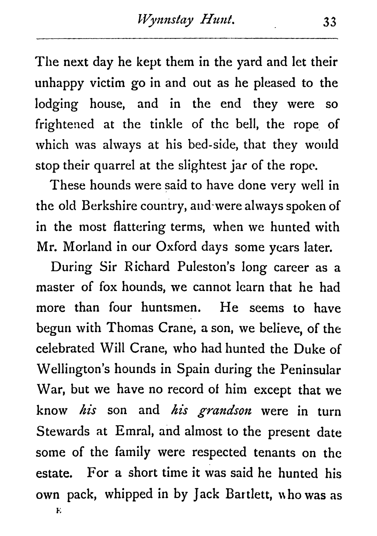 A History of Fox-Hunting