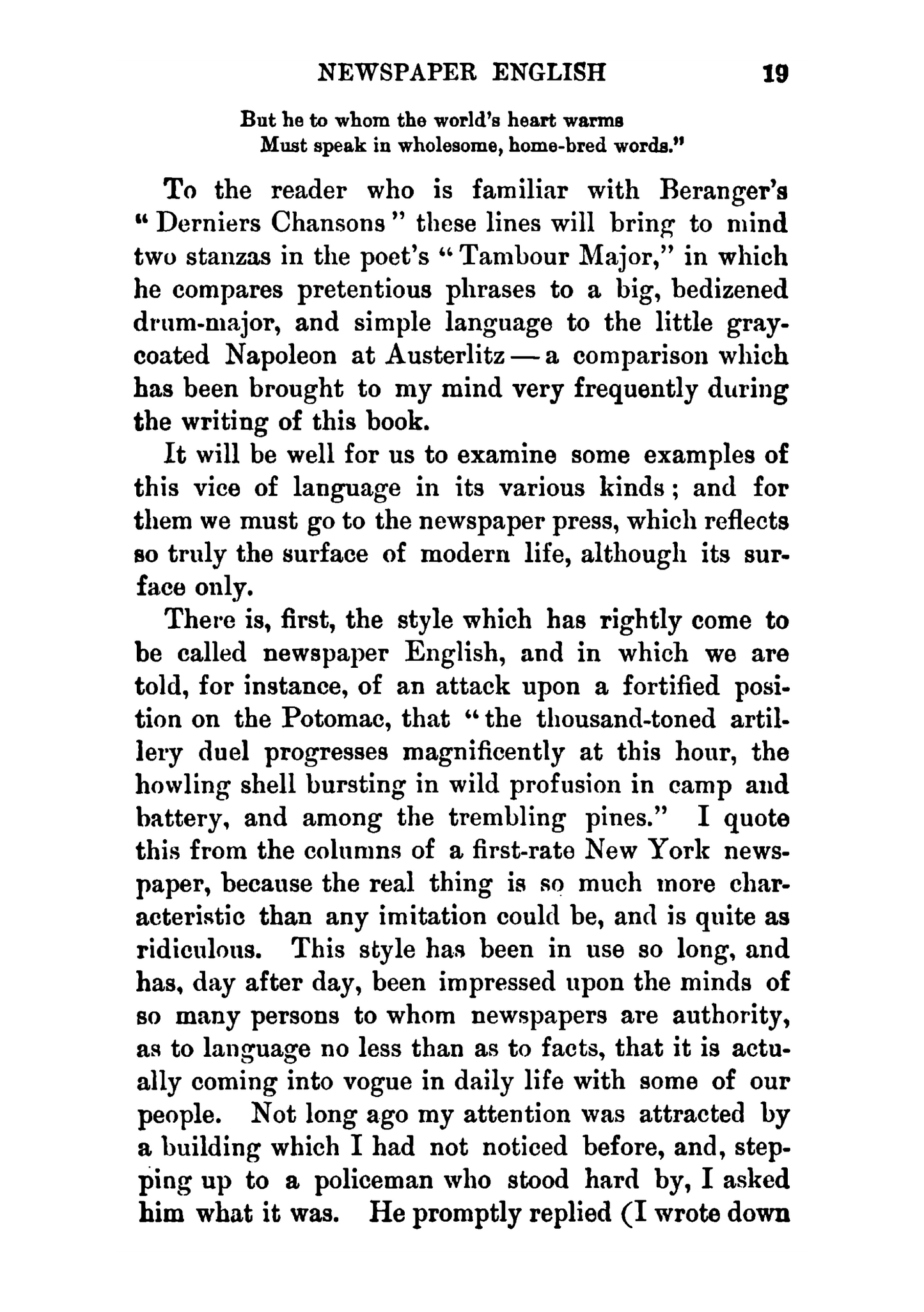 Words and their Uses: Past and Present - A Study of the English Language