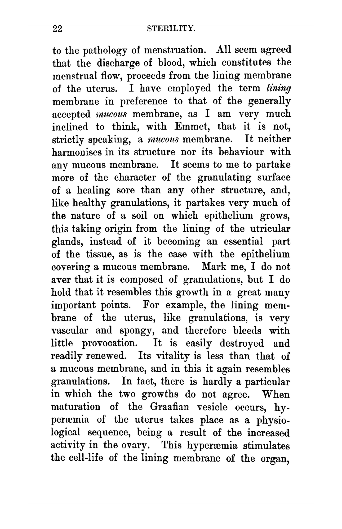 Sterility