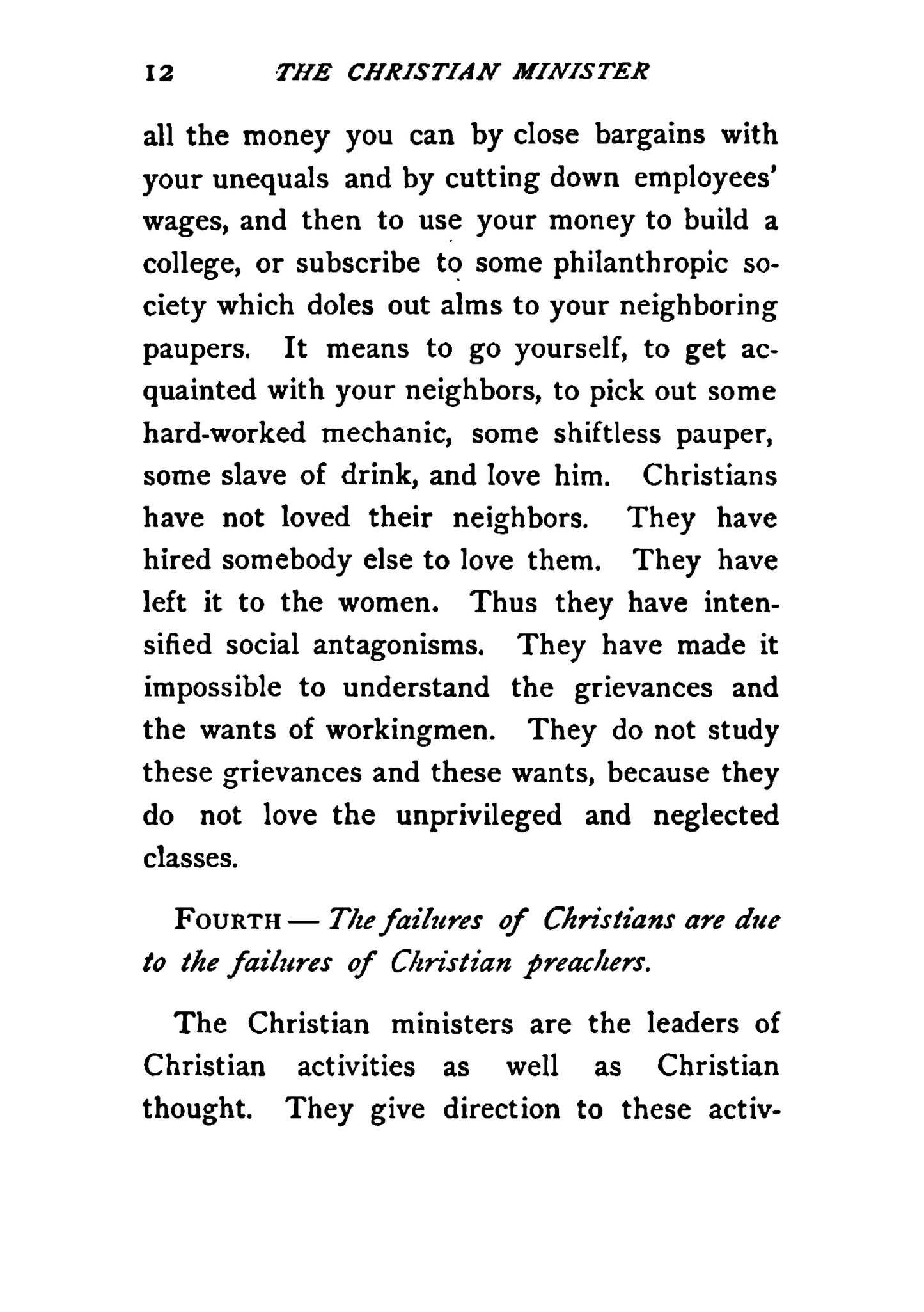 Social Reforms and the Church