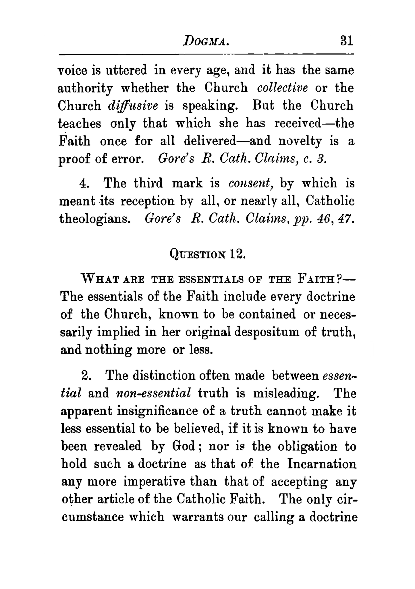 The Doctrine of God - Vol. I