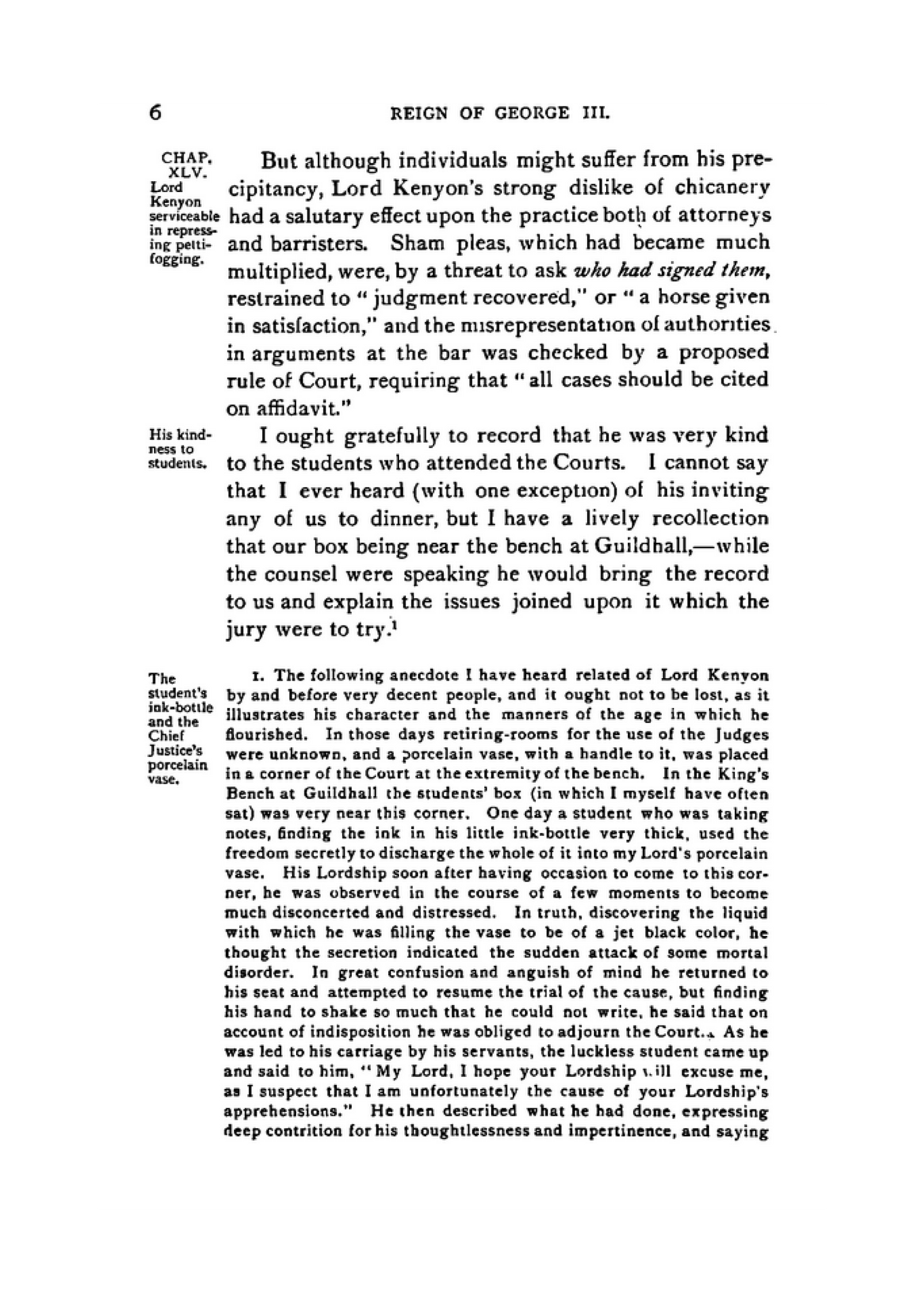 The Lives of the Chief Justices of England - Vol. V