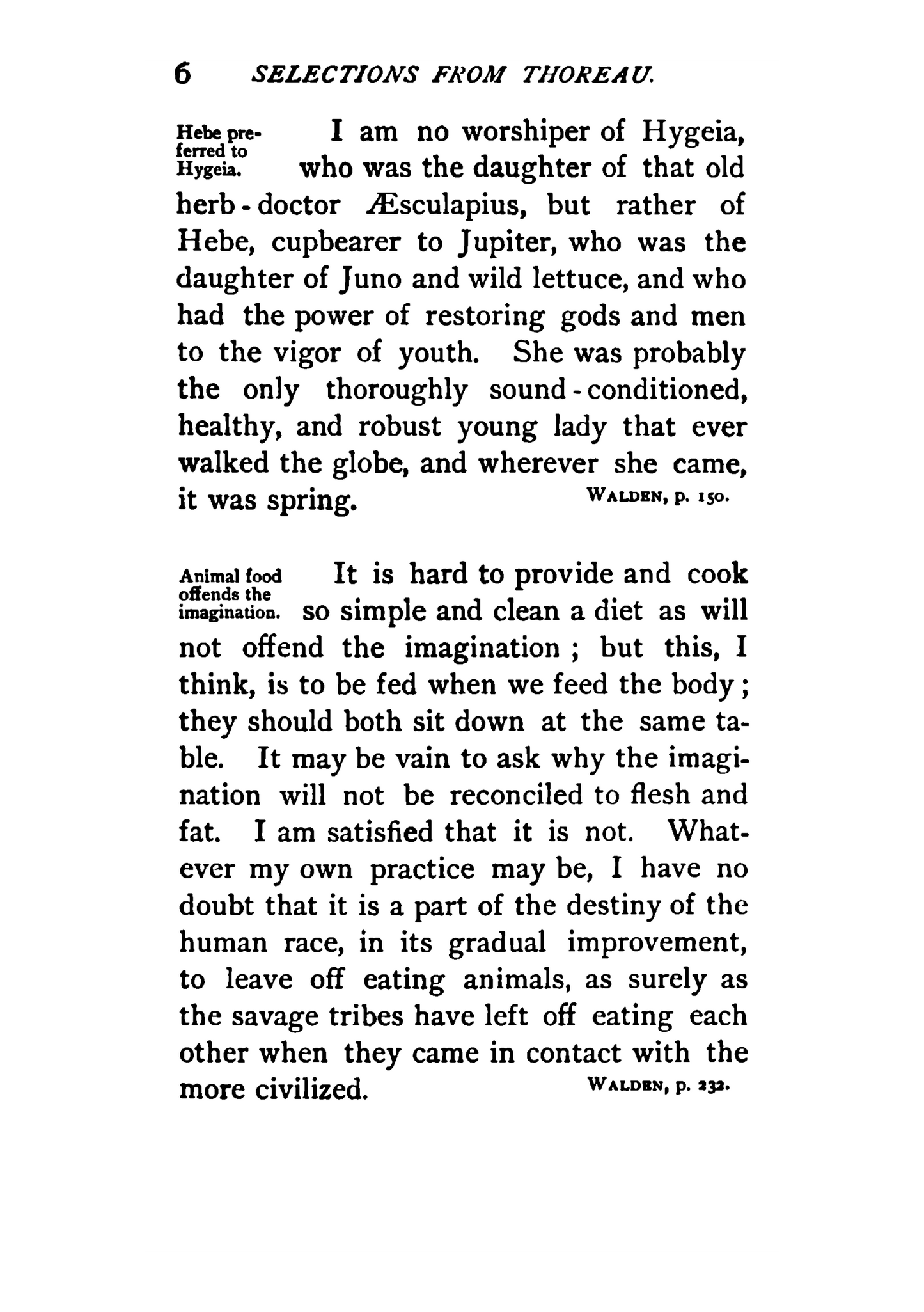 Thoreau's Thoughts
