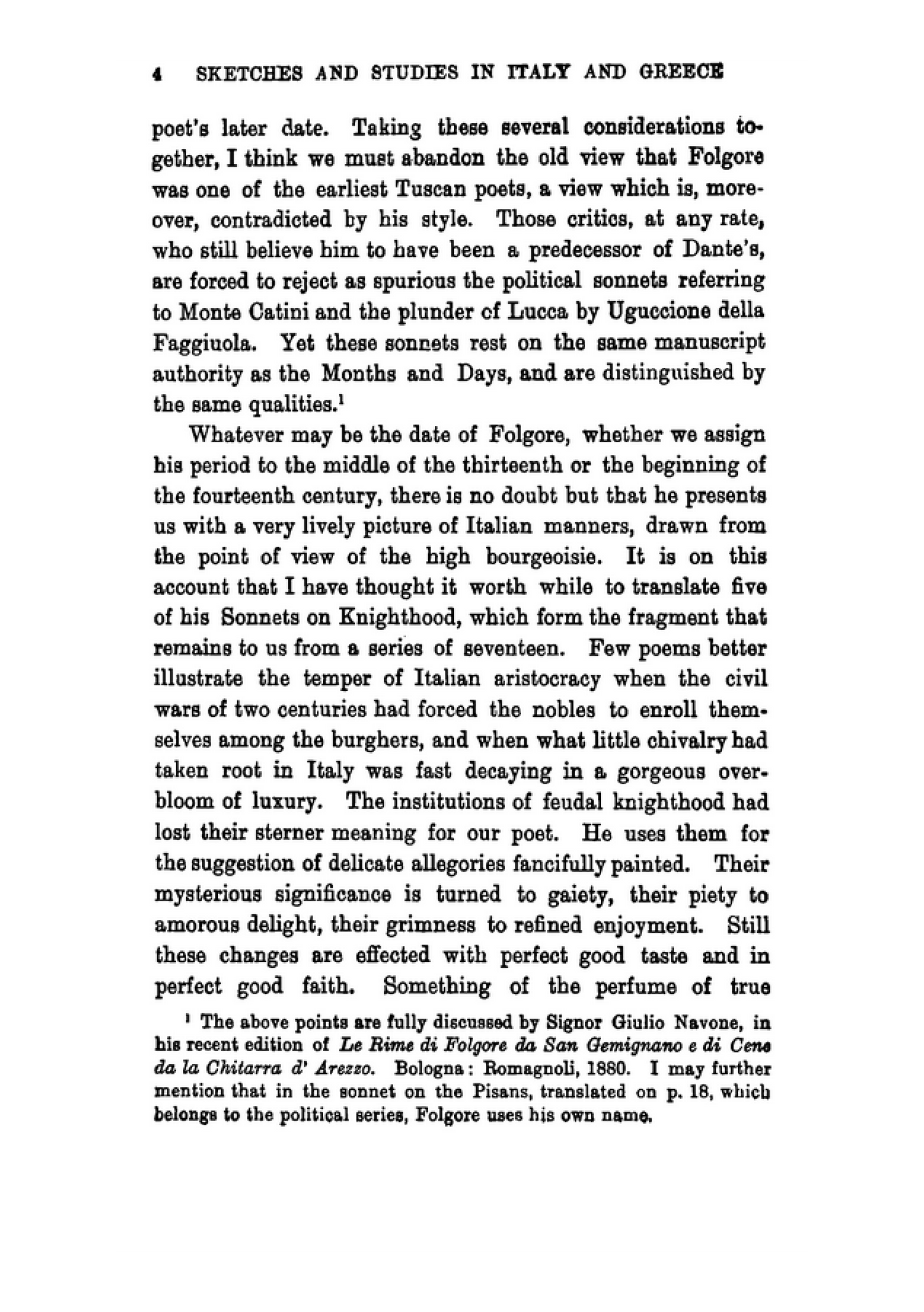 Sketches and Studies in Italy and Greece