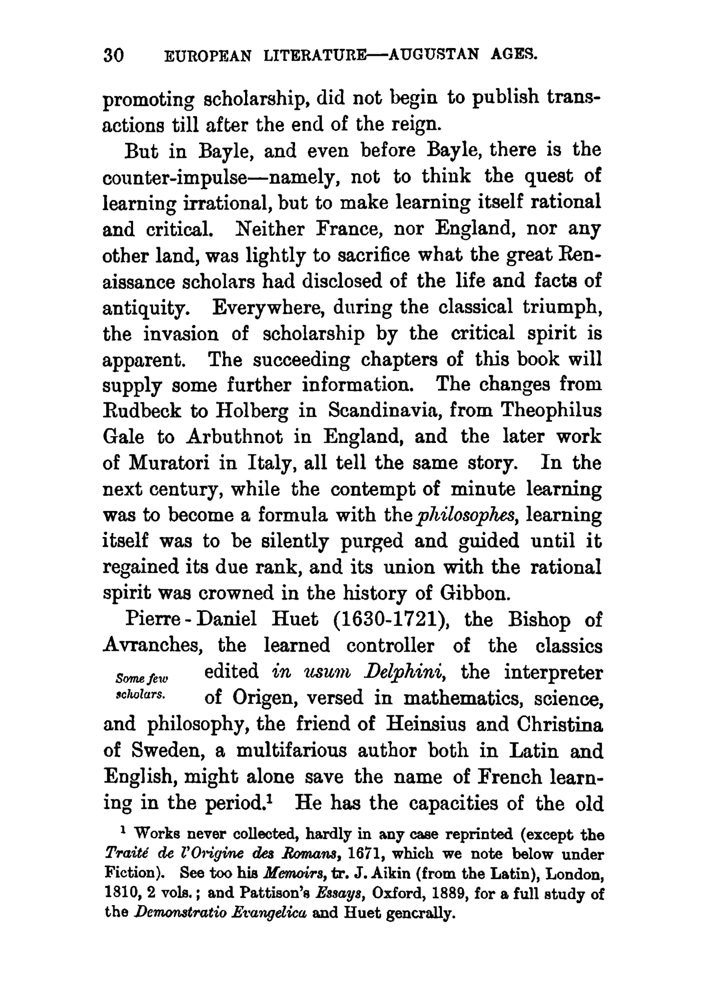 The Augustan Ages