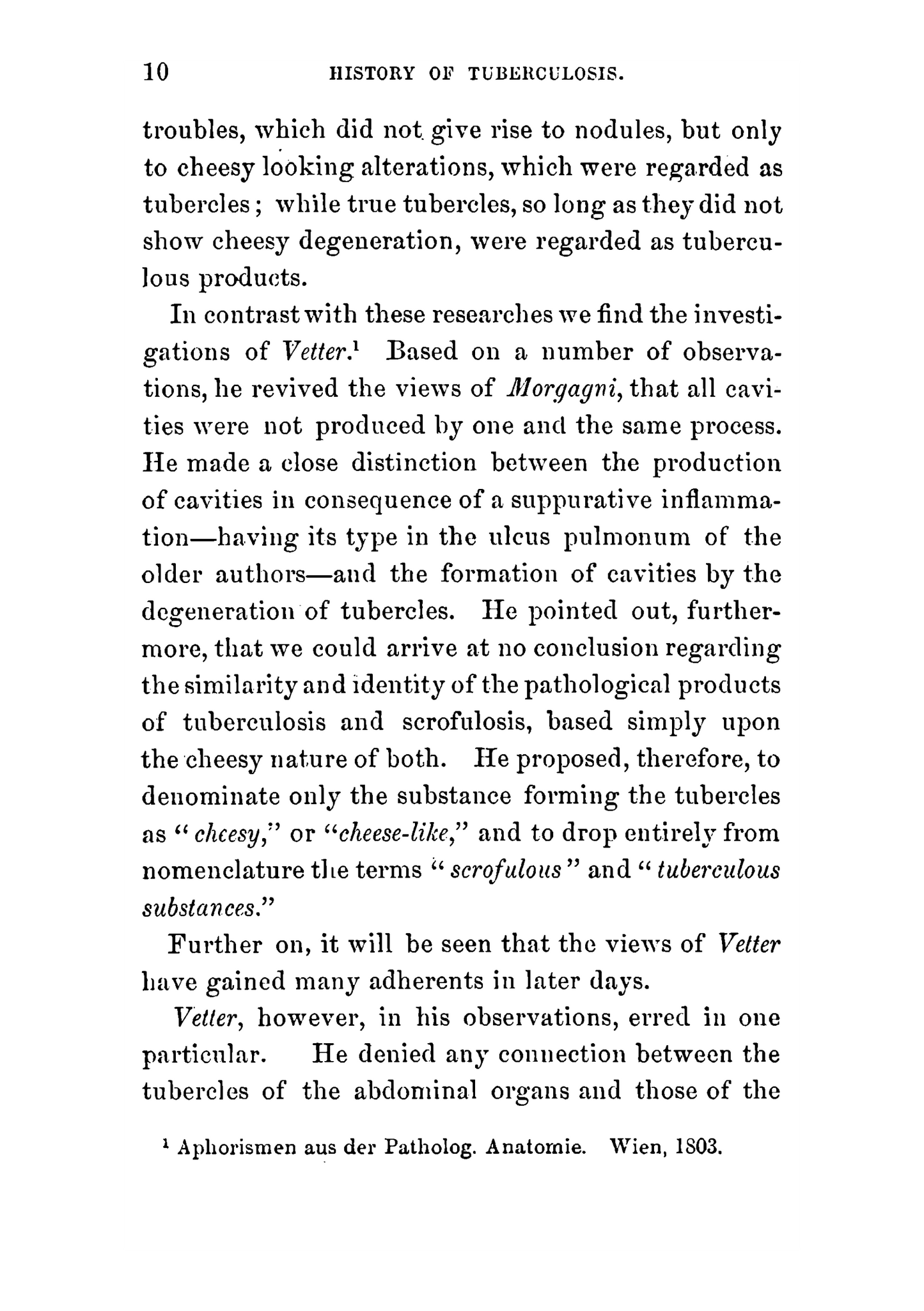 A History of Tuberculosis