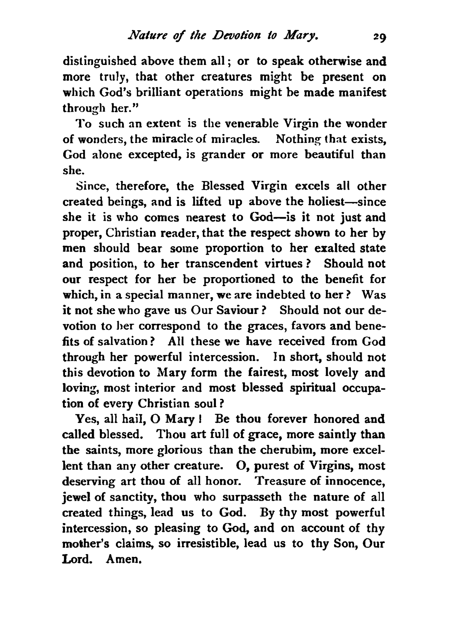 Veneration of the Blessed Virgin