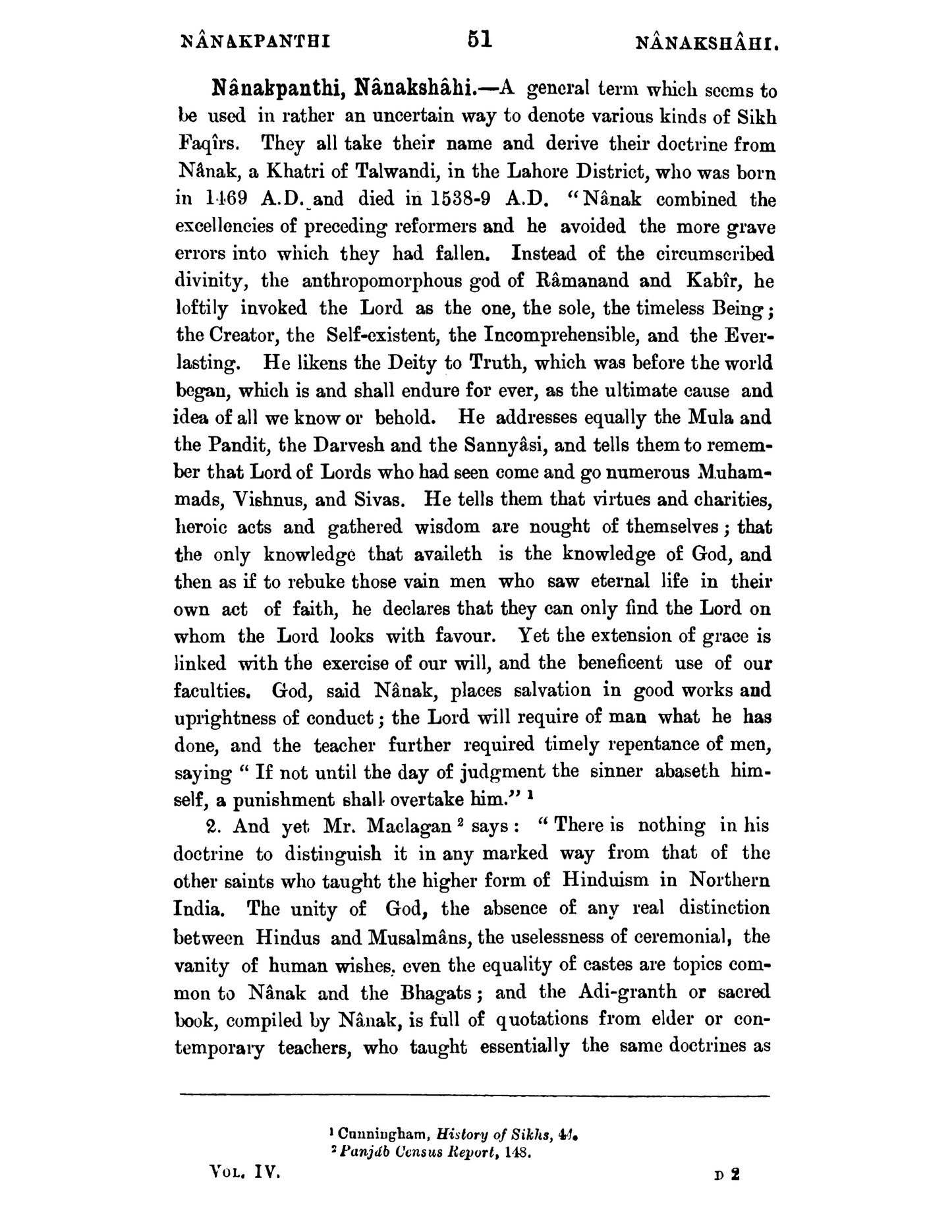 The tribes and castes of the North-western Province and Oudh - Vol. IV