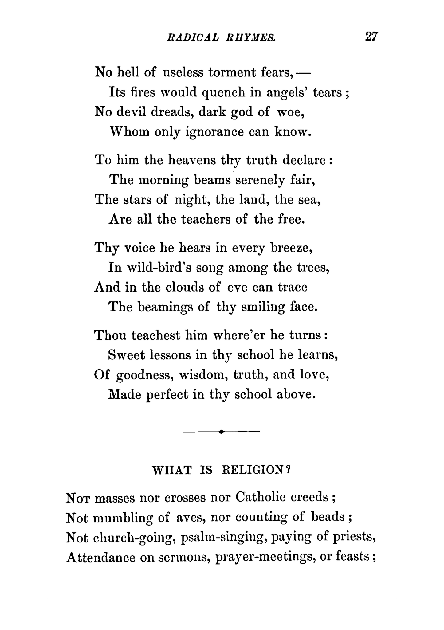 Radical Rhymes