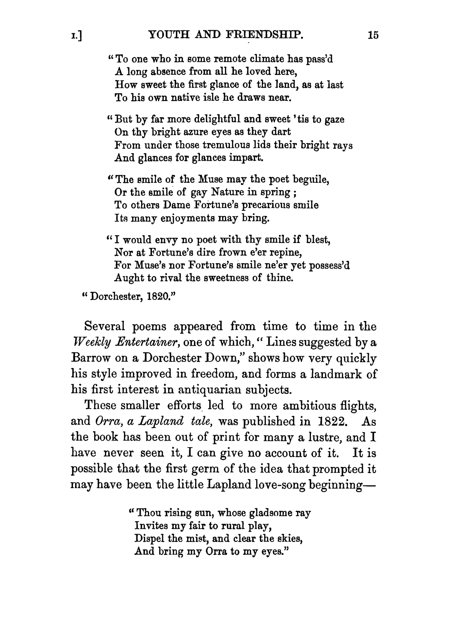 The Life of William Barnes - Poet and Philologist