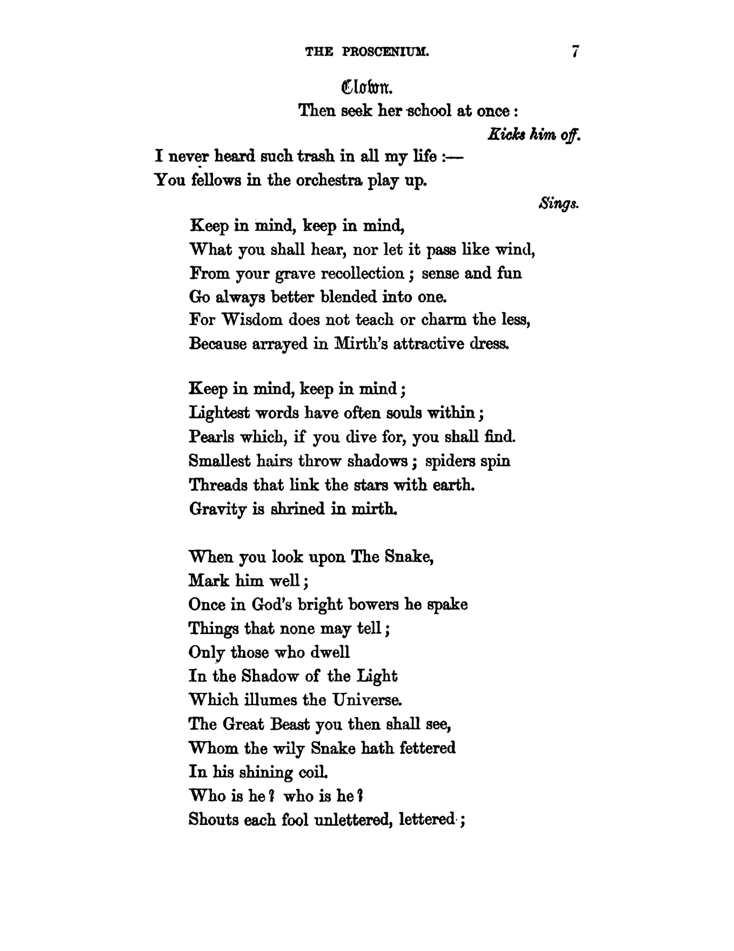 A New Pantomime