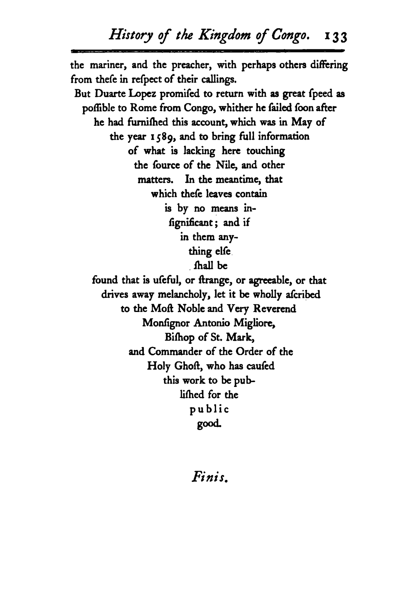 A Report of the Kingdom of Congo