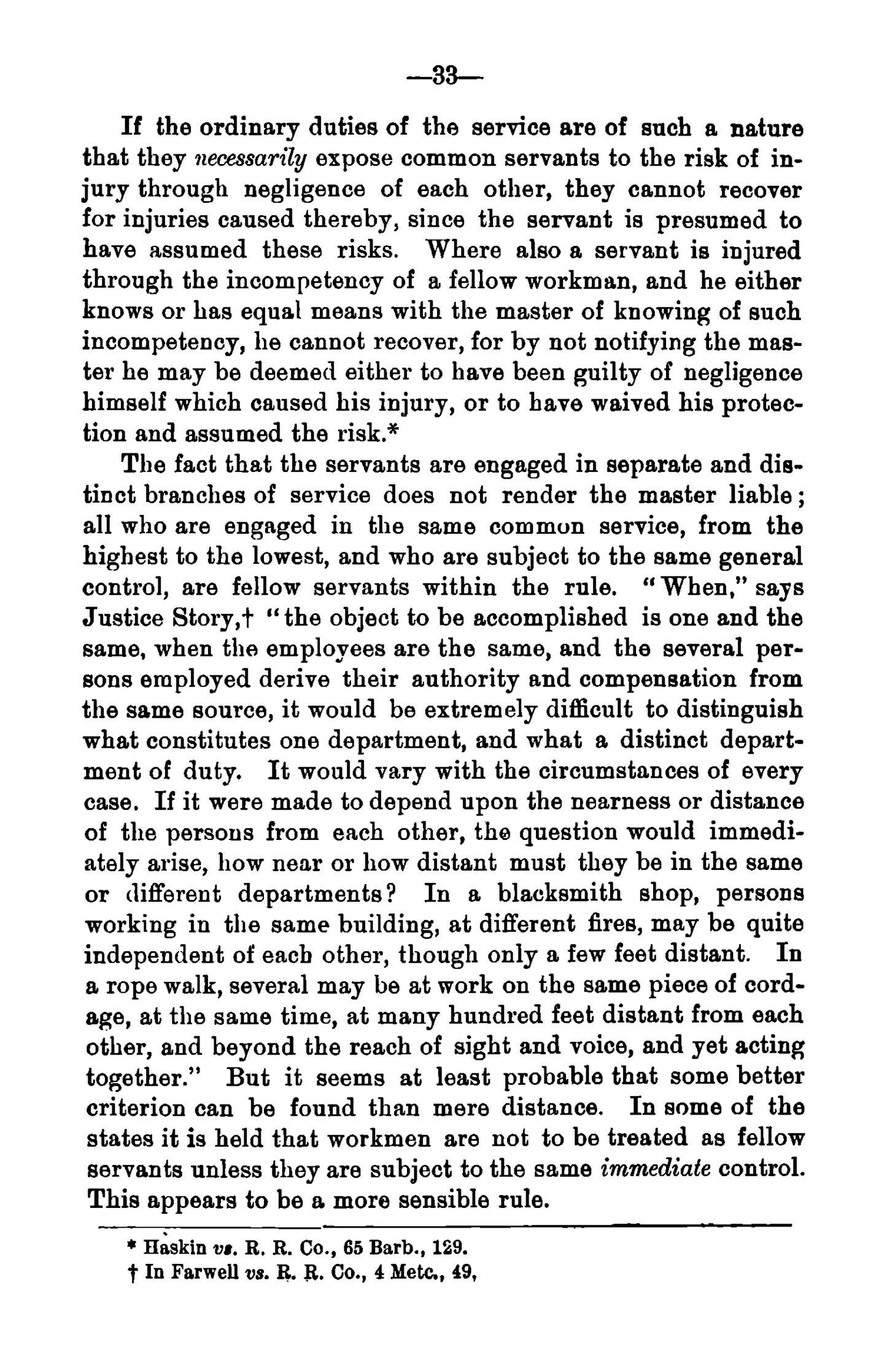 Employer's Liability