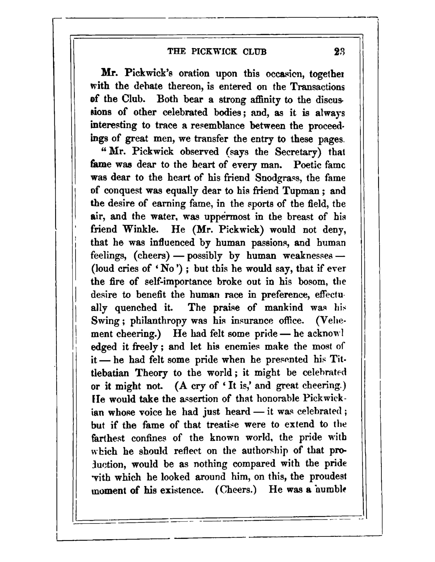 Pickwick Papers - Vol. I - Page 27