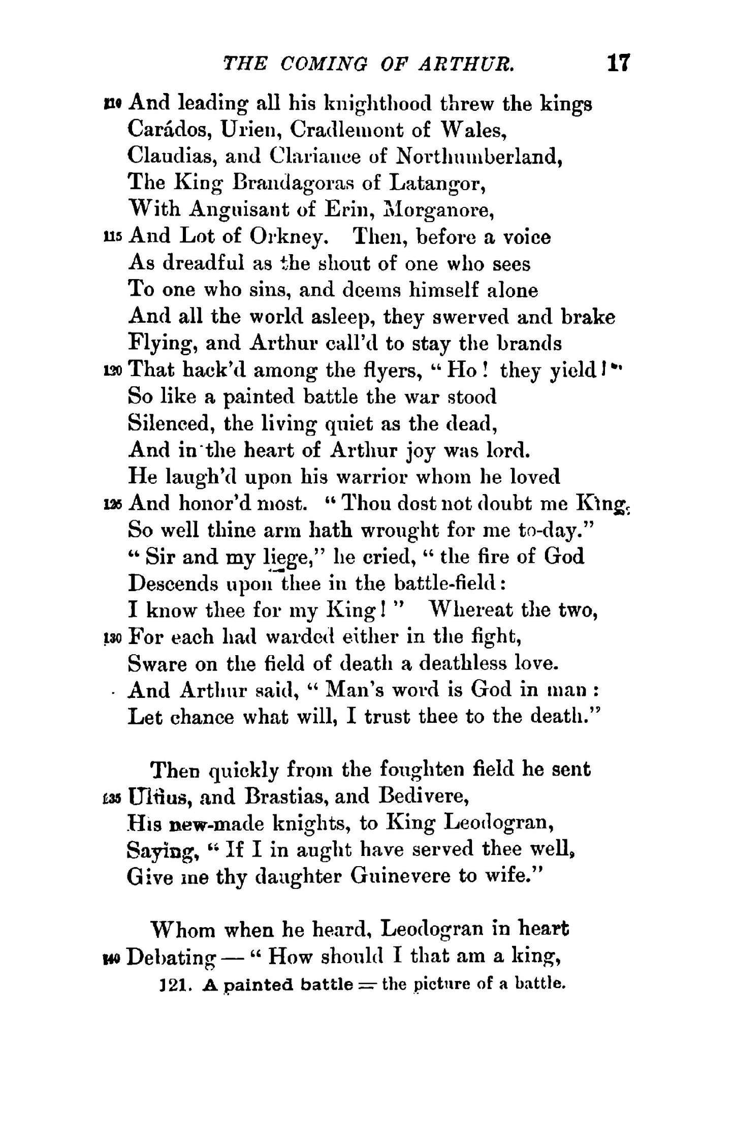 The Coming of Arthur and Other Idylls of the King - Page 21