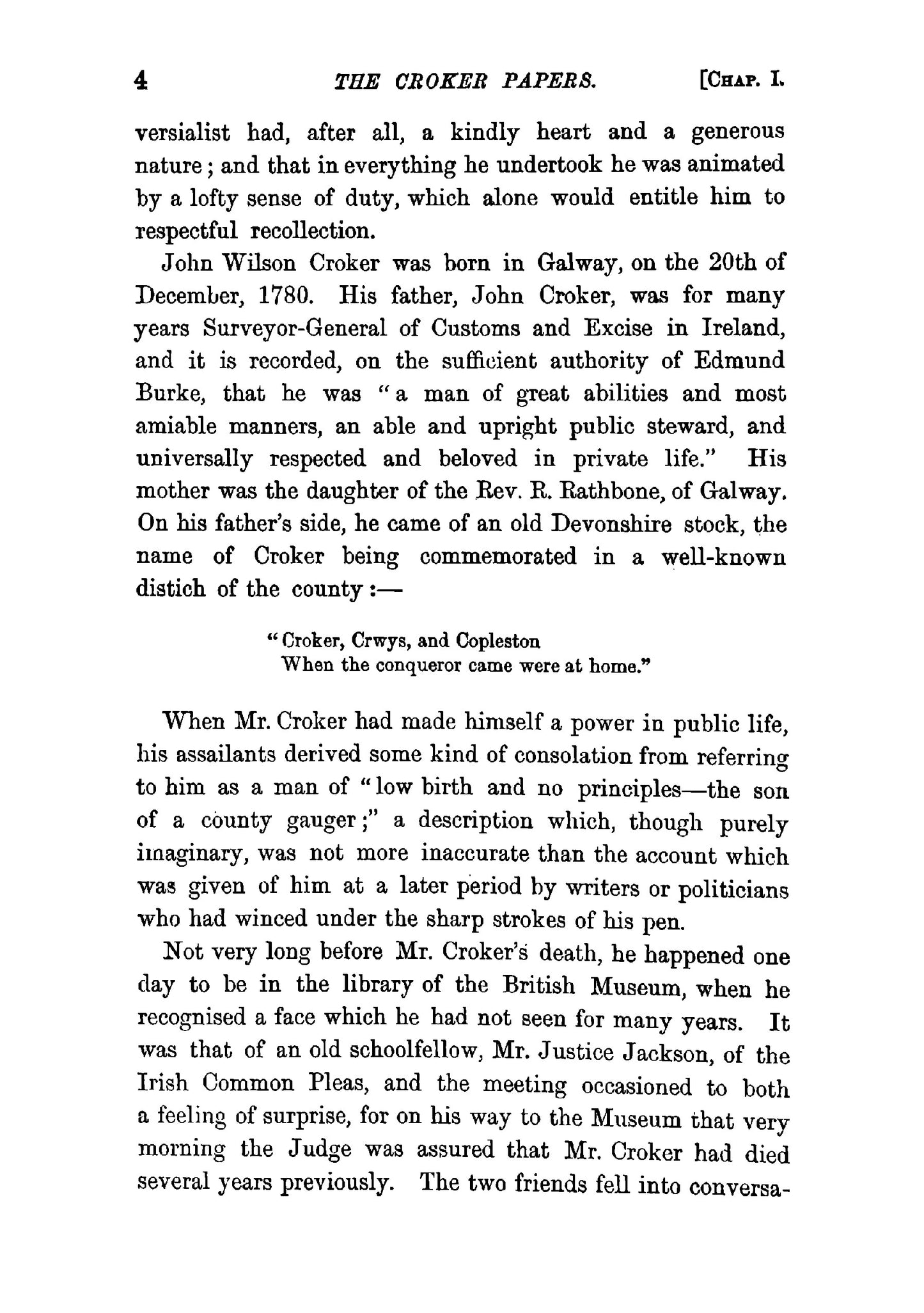 The Correspondence and Diaries of the Late Right Honourable John Wilson Croker - Page 20