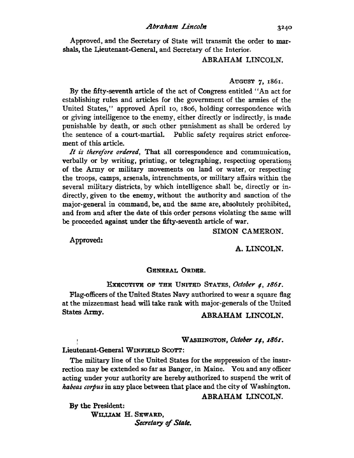 A Compilation of the Messages and Papers of the Presidents - Page 19