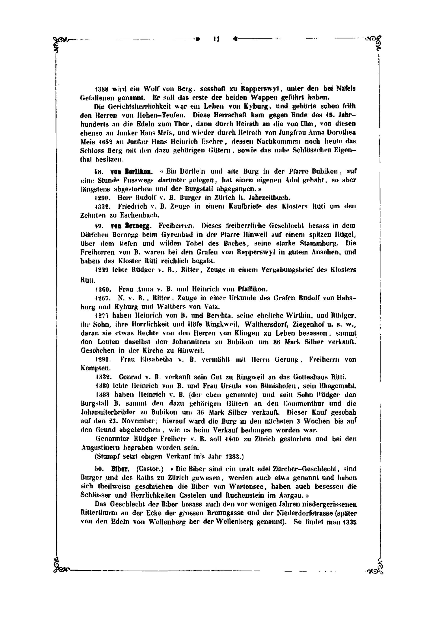 Der ausgestorbene Adel von Stadt und Landschaft Zürich - Page 17