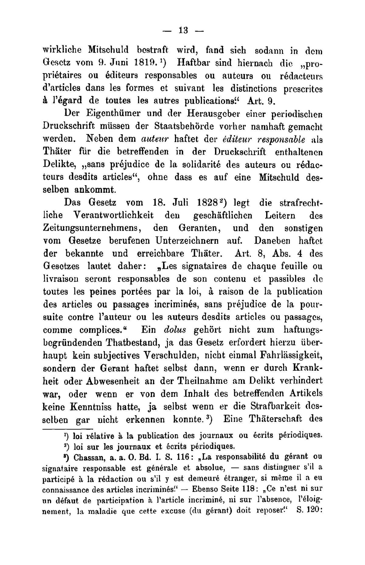 Wesen der Pressrechtlichen Fahrlässigkeit - Page 17