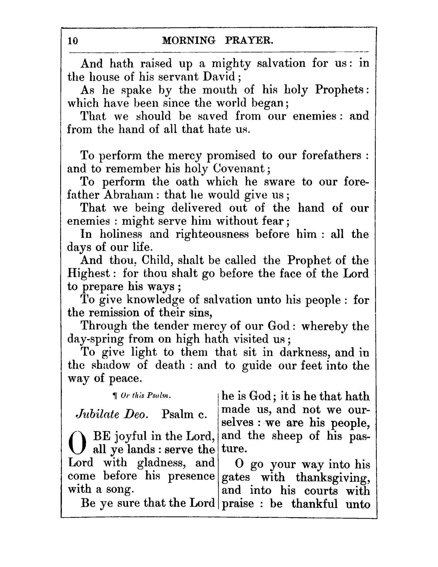 The Book of Common Prayer