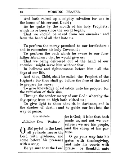 The Book of Common Prayer