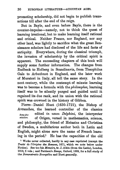 The Augustan Ages