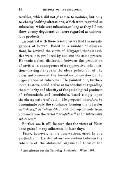 A History of Tuberculosis