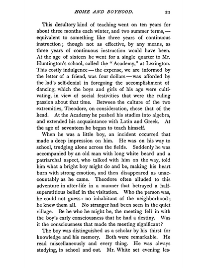 Theodore Parker - A Biography