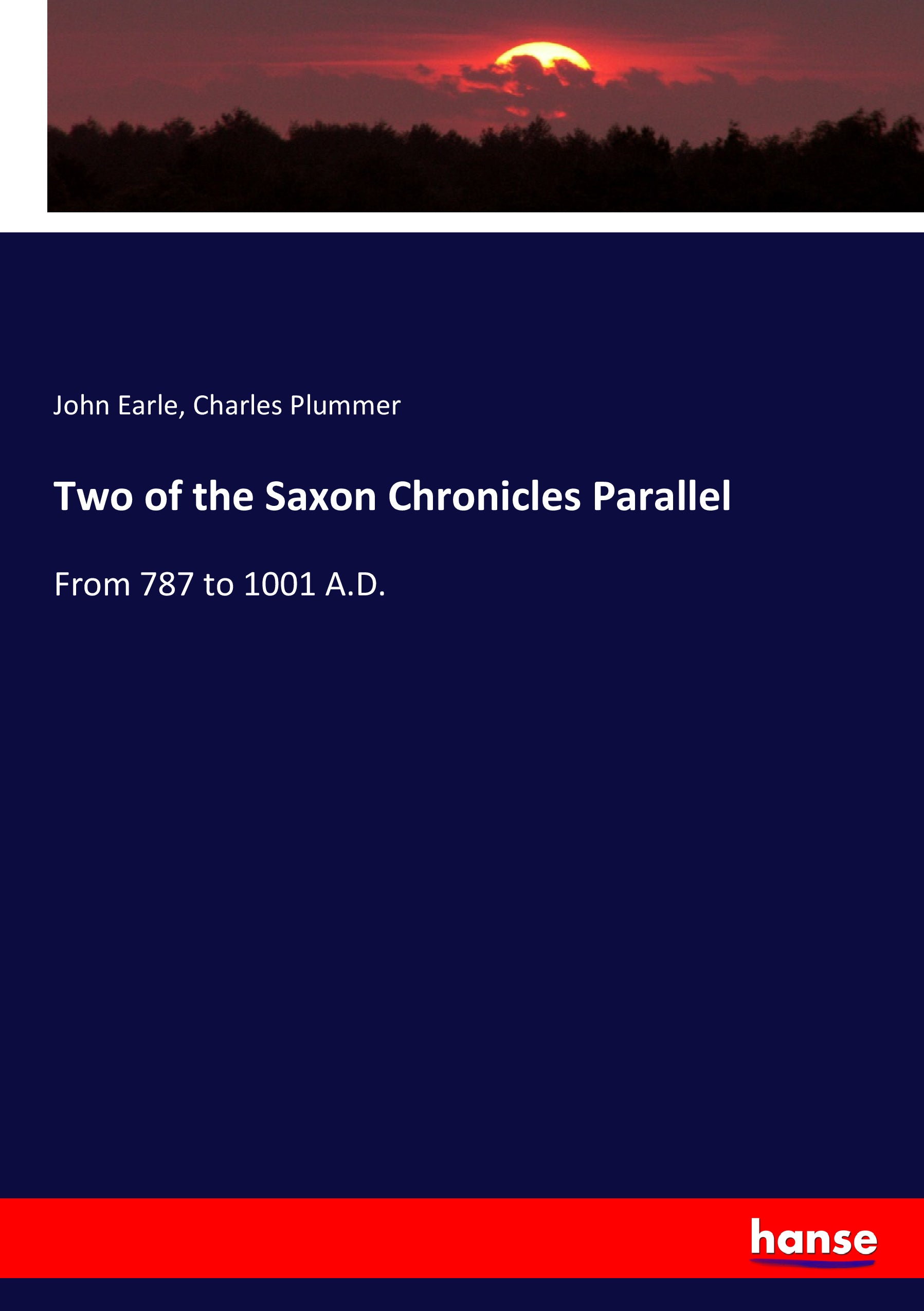 Two of the Saxon Chronicles Parallel - Front Cover