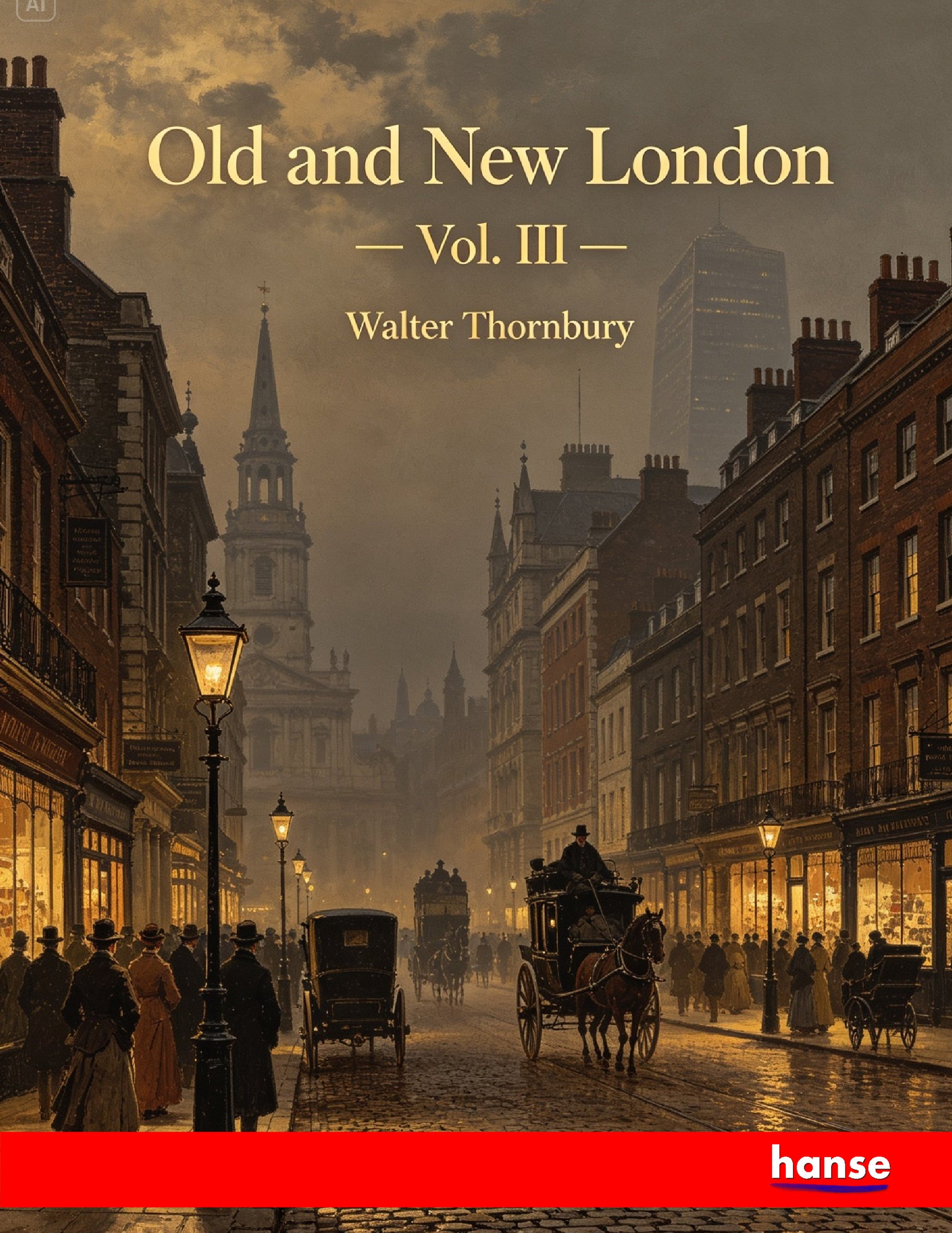 Old and New London - Front Cover