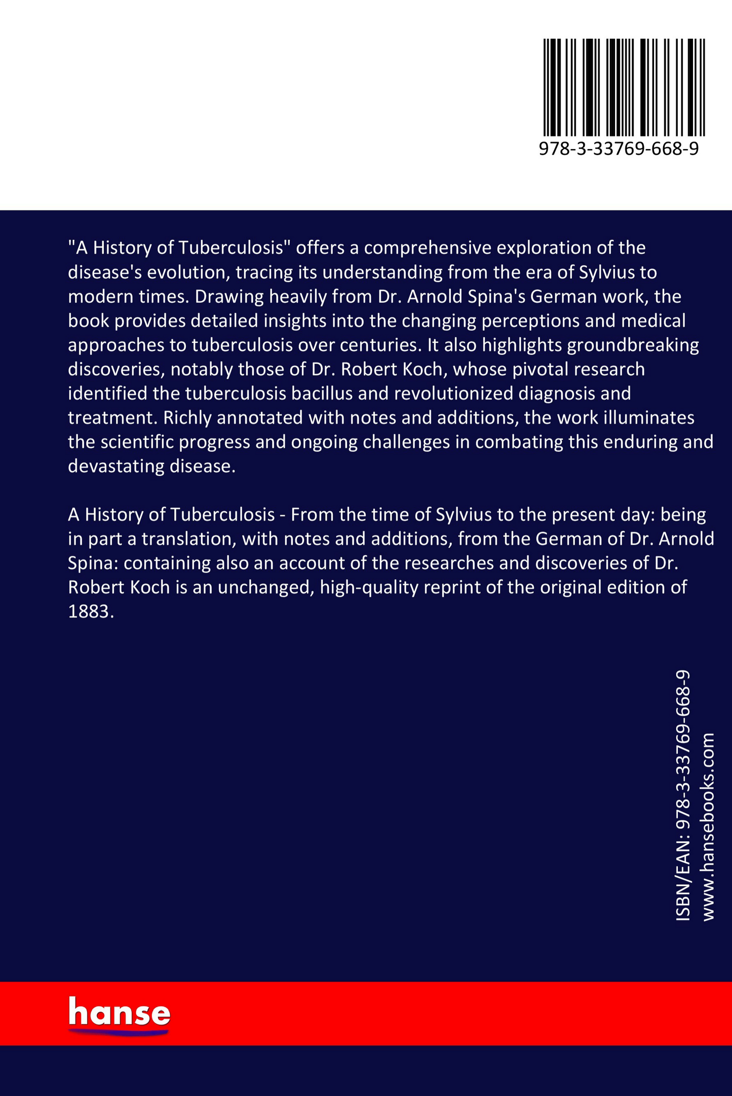A History of Tuberculosis