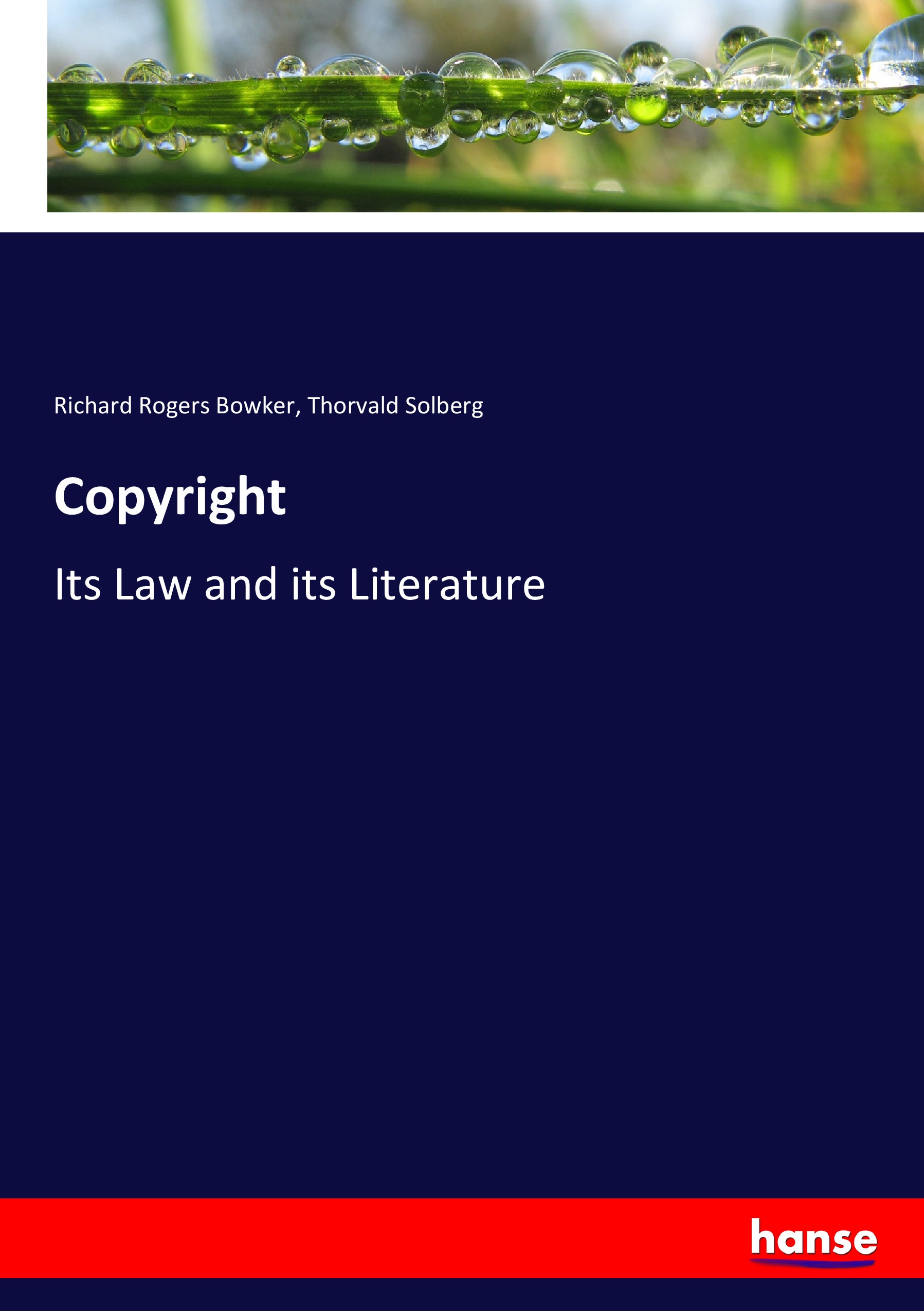 Copyright - Front Cover