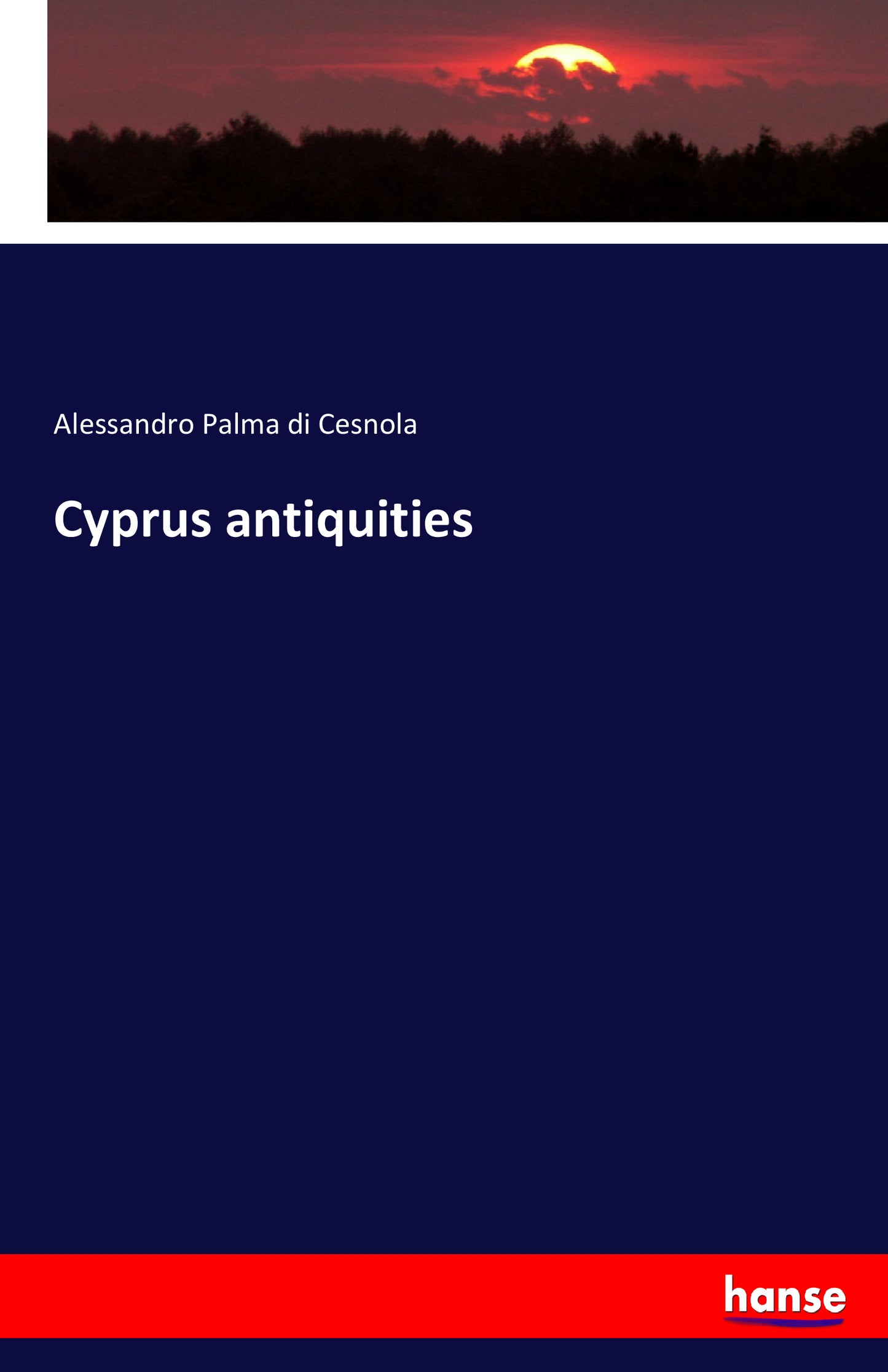 Cyprus antiquities - Front Cover