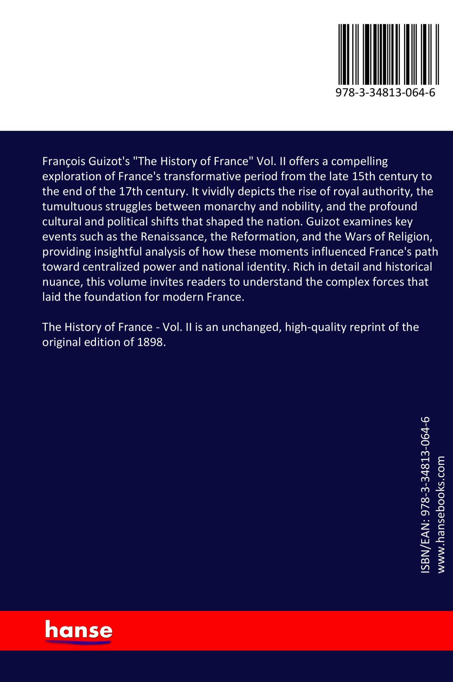 The History of France - Vol. II