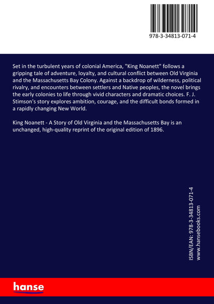 King Noanett - Back Cover