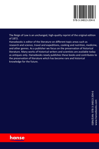 The Reign of Law