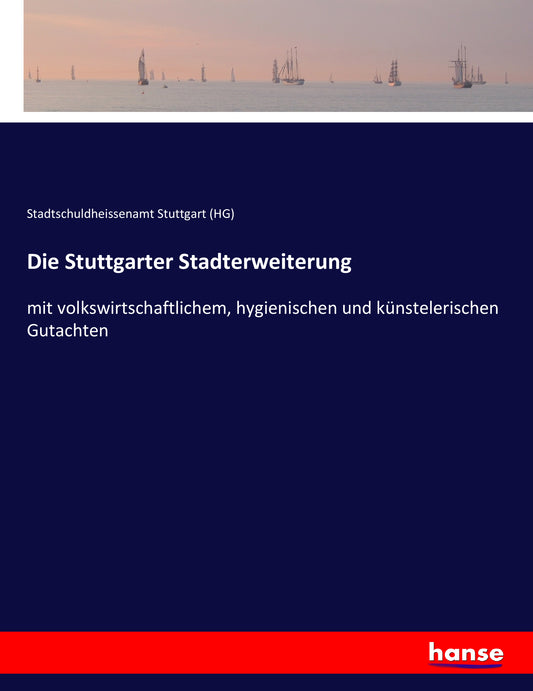 Die Stuttgarter Stadterweiterung - Front Cover