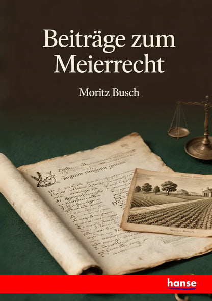 Beiträge zum Meierrecht - Front Cover