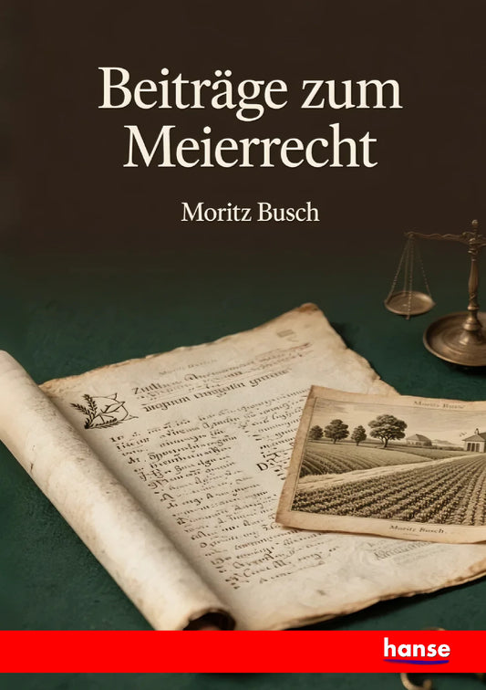 Beiträge zum Meierrecht - Front Cover