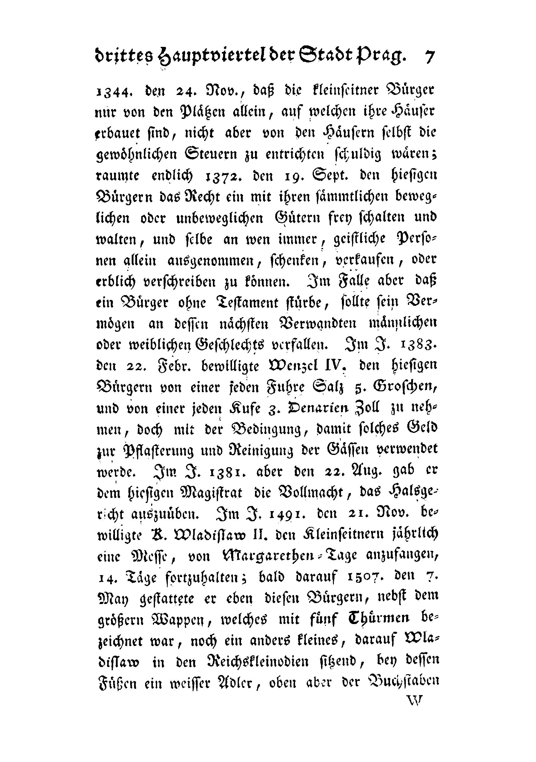 Beschreibung der königlichen Haupt- und Residenzstadt Prag - Page 23
