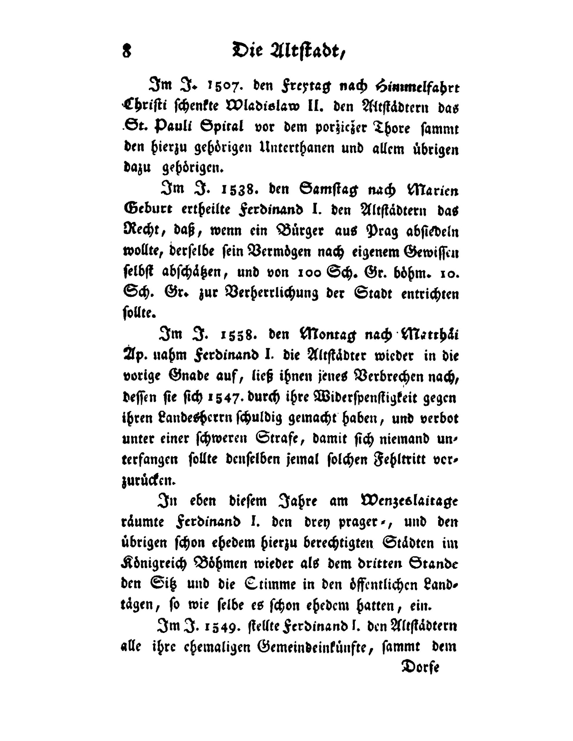 Beschreibung der königlichen Haupt- und Residenzstadt Prag - Page 28