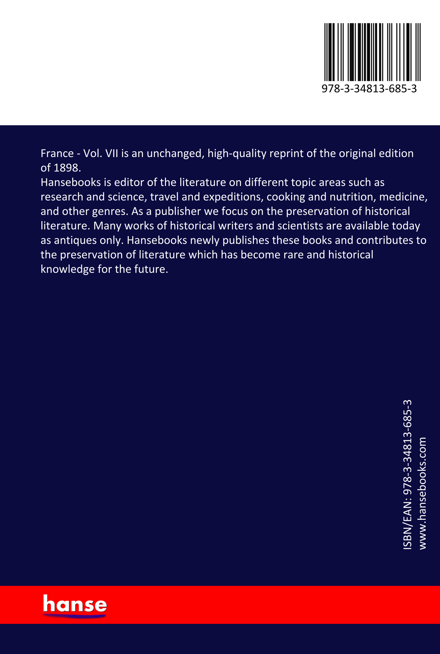 France - Vol. VII