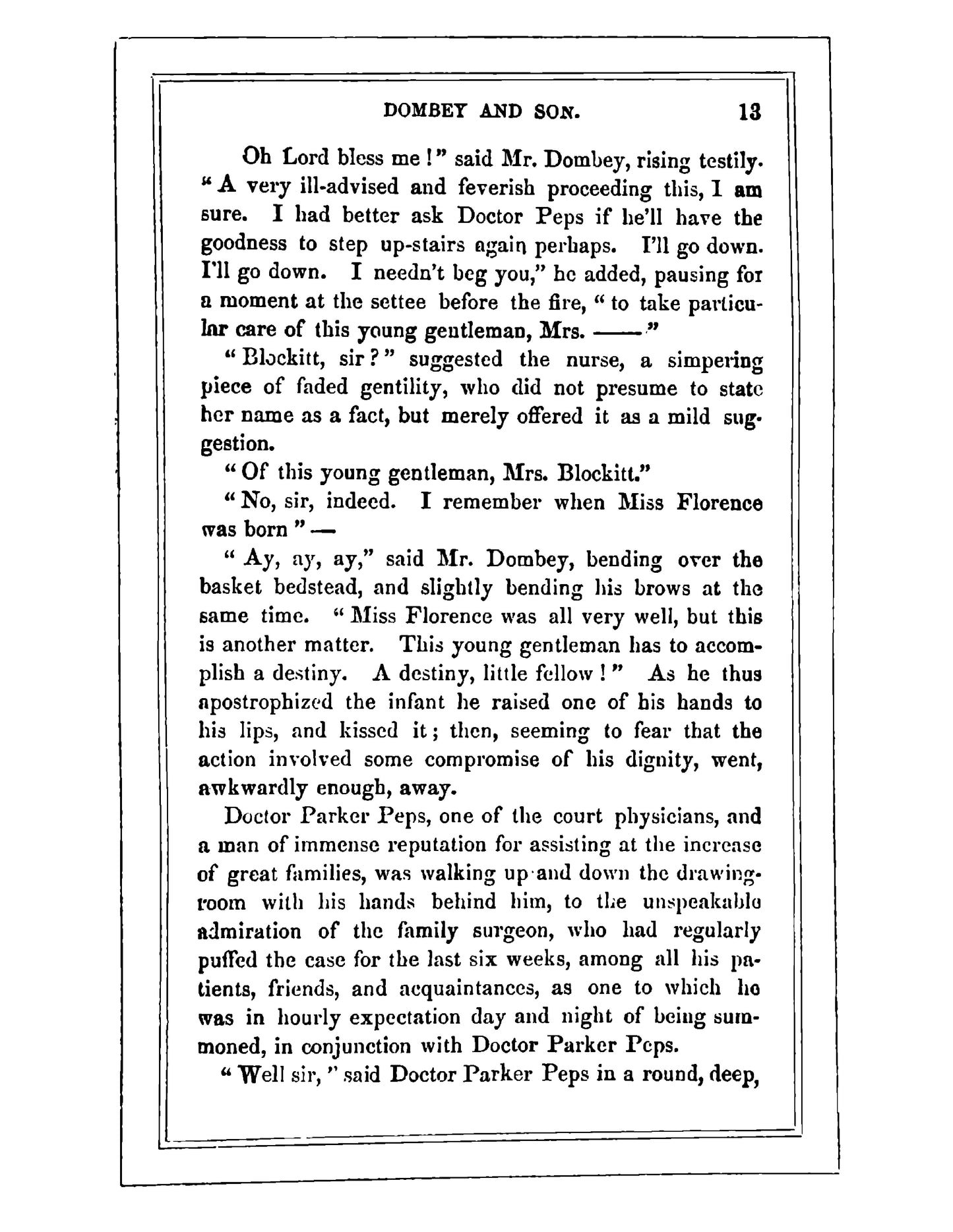 Dombey and Son - Vol. I - Page 21