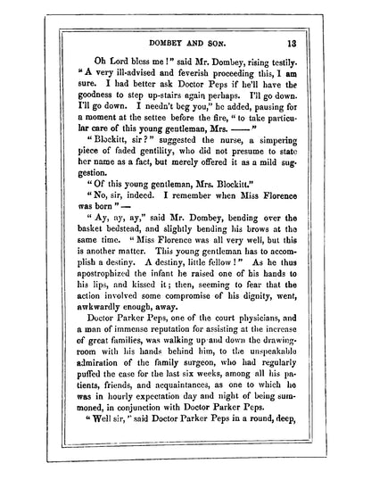 Dombey and Son - Vol. I - Page 21