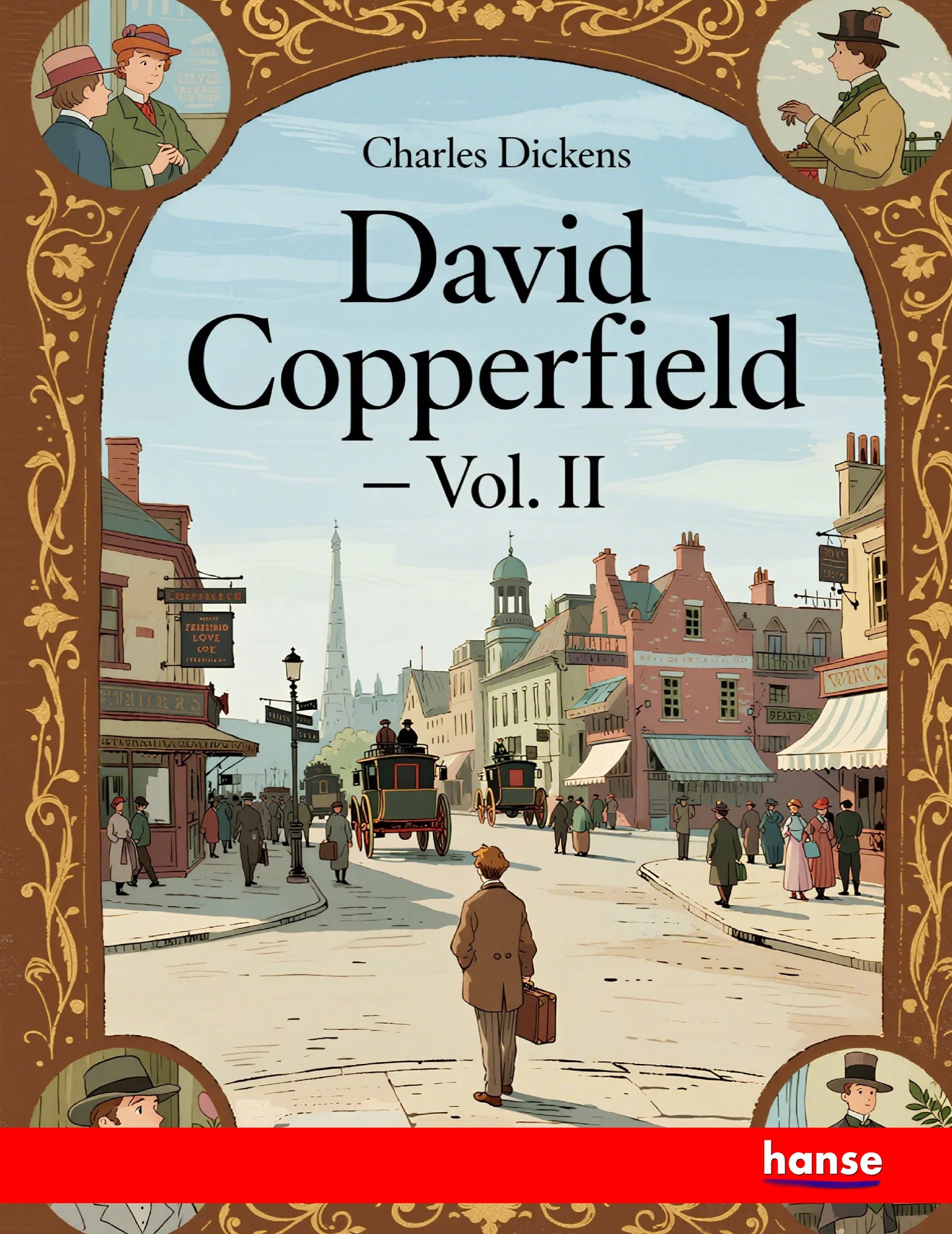 David Copperfield - Vol. II - Front Cover