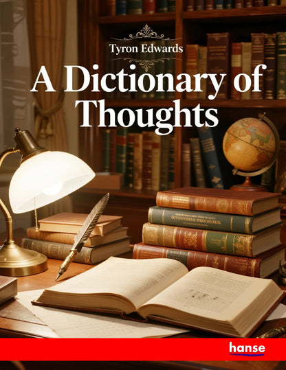 A Dictionary of Thoughts - Front Cover