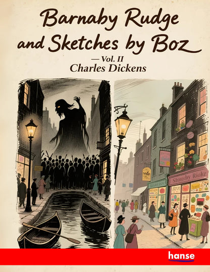 Barnaby Rudge and Sketches by Boz - Vol. II - Front Cover