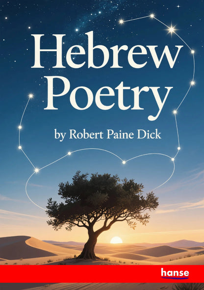 Hebrew Poetry - Front Cover