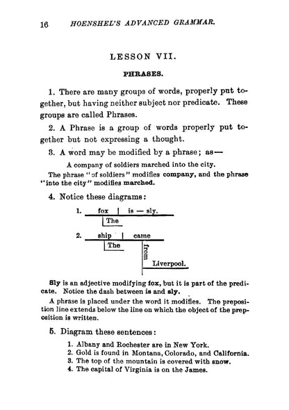 Hoenshel's Advanced Grammar - Page 20