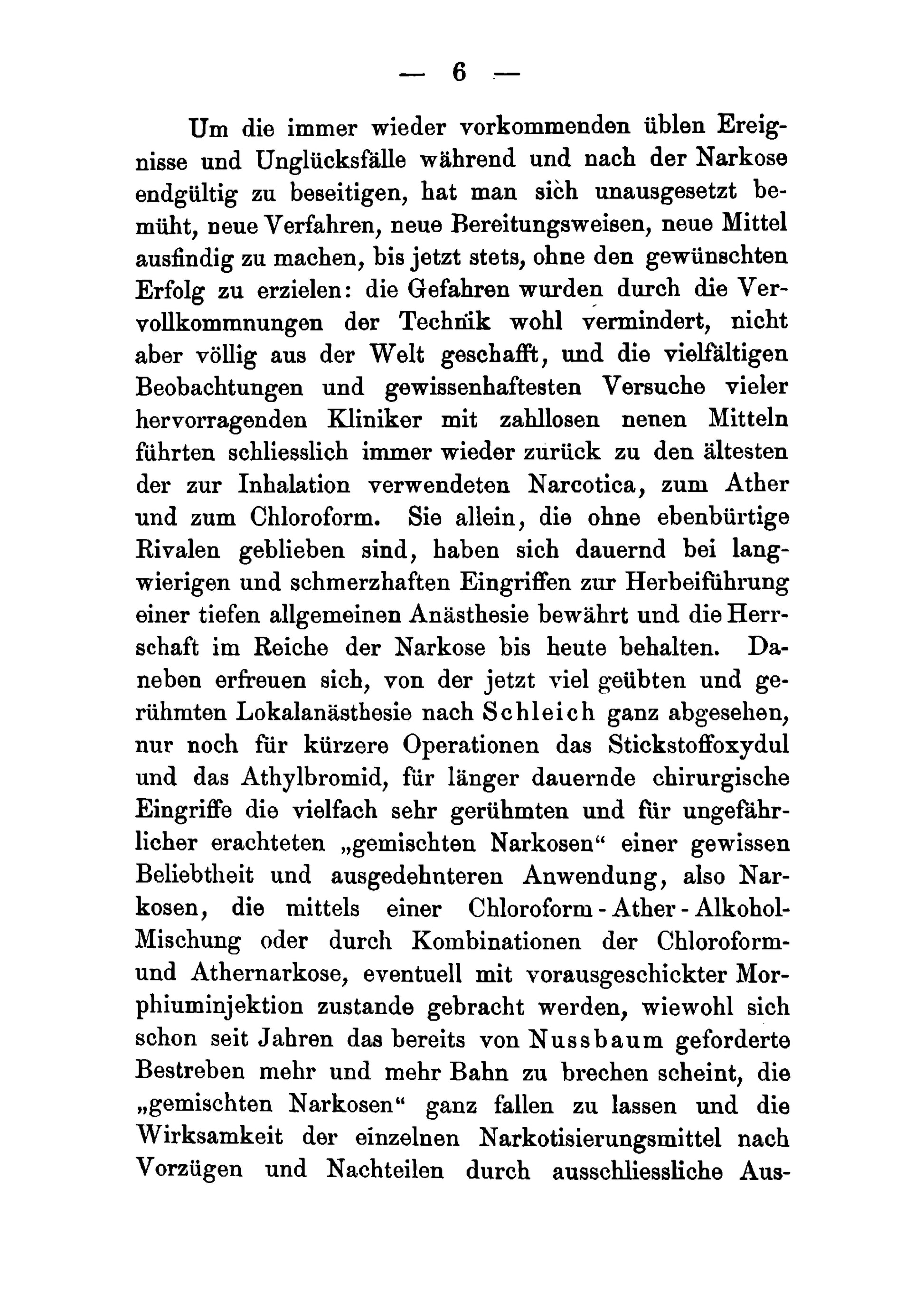 Über das Wesen und die Ursache der im Anschluss an die Narkose auftretenden Lungenentzündungen - Page 10